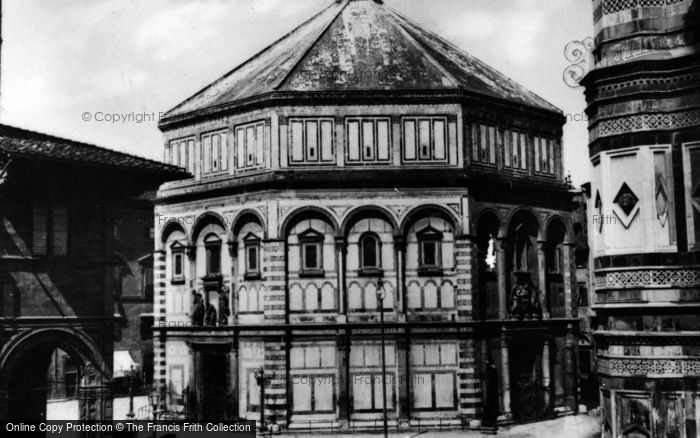Photo of Florence, The Baptistry c.1910