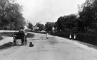 Approach To Village And Wilson Memorial Fountain c.1900, Fochabers