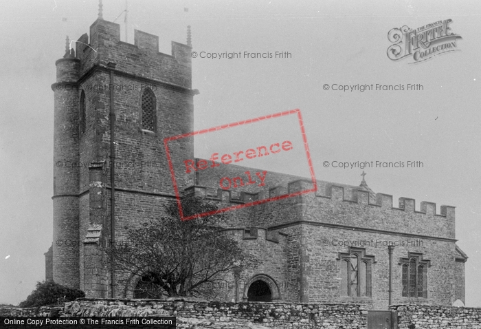 Photo of Folke, St Lawrence's Church 1895