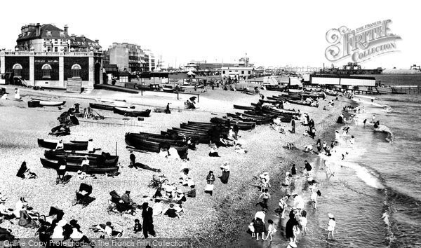 Photo of Folkestone, Beach 1901