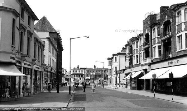 Photo of Folkestone, Bouverie Place c.1965