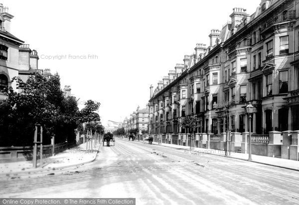 Photo of Folkestone, Clifton Road 1890