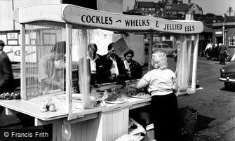 Folkestone, Cockles and Whelks c1960