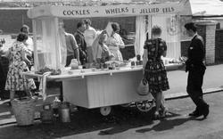 Cockles And Whelks Stall c.1960, Folkestone