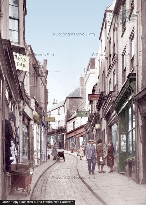 Photo of Folkestone, High Street c1955