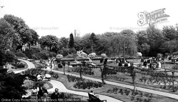 Photo of Folkestone, Kingsnorth Gardens c.1960