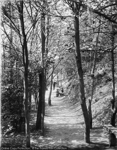 Photo of Folkestone, Lovers' Walk c.1890