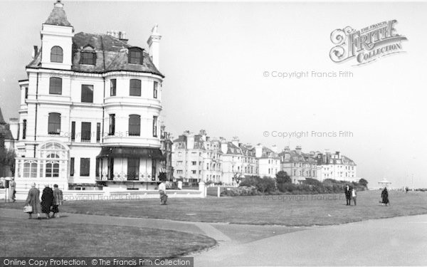 Photo of Folkestone, On The Leas c.1960