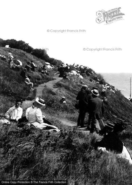 Photo of Folkestone, Overlooking The Beach 1897