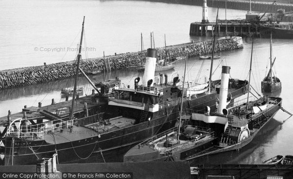 Photo of Folkestone, Paddle Steamers 1906