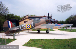 Plane At The Battle Of Britain Memorial, Capel-Le-Ferne 2004, Folkestone
