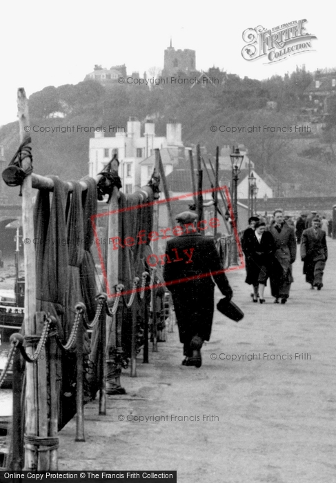 Photo of Folkestone, Quayside, People c.1960