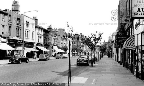 Photo of Folkestone, Sandgate Road c1965