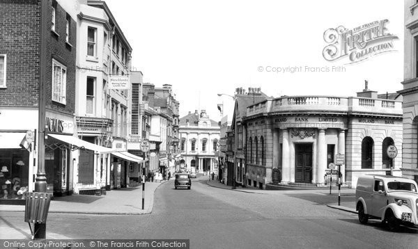 Photo of Folkestone, Sandgate Road c.1965
