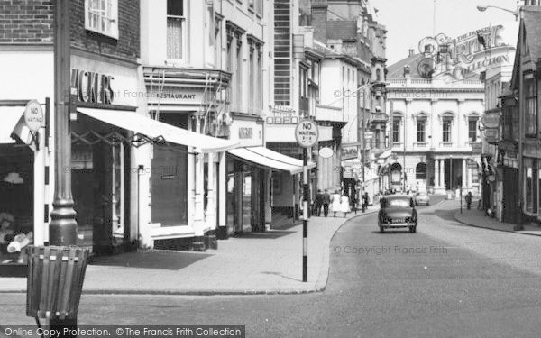 Photo of Folkestone, Sandgate Road c.1965