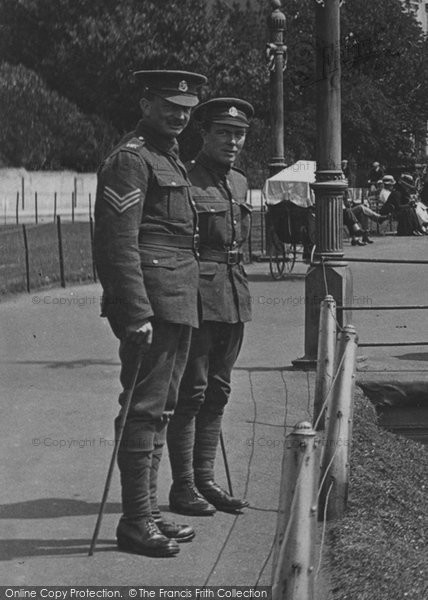 Photo of Folkestone, Soldiers 1918