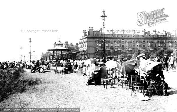 Photo of Folkestone, The Bandstand 1901