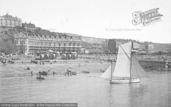 Photo of Folkestone, The Beach 1897