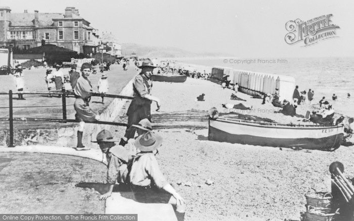 Photo of Folkestone, The Beach c.1910