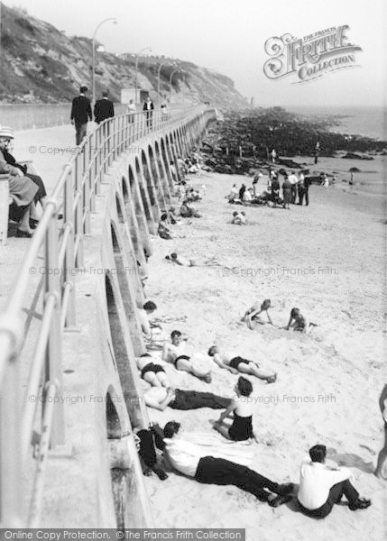 Photo of Folkestone, The Beach c.1960