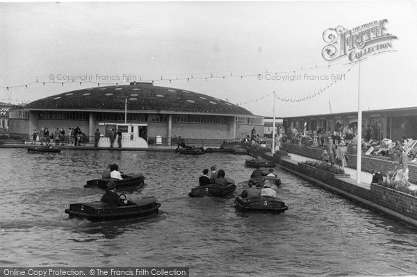 Photo of Folkestone, The Boating Pool c.1955