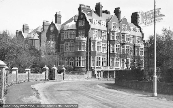 Photo of Folkestone, The Burlington Hotel c.1955