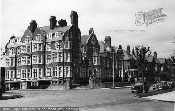 Photo of Folkestone, The Burlington Hotel c.1955