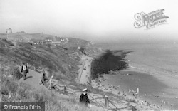 The East Cliff c.1950, Folkestone