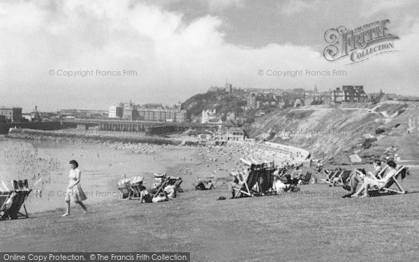 Photo of Folkestone, The East Cliff c.1955