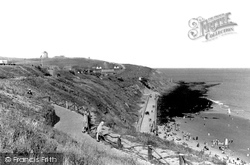 The East Cliff c.1955, Folkestone