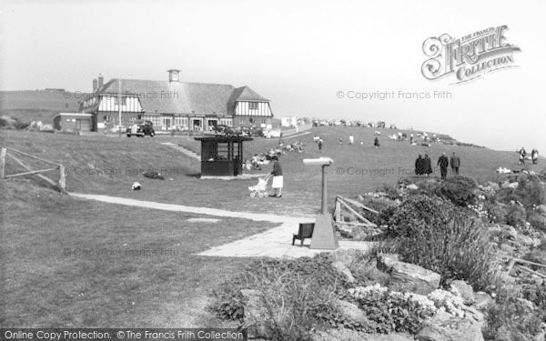 Photo of Folkestone, The East Cliff c.1960