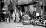 The Fish Market, Traders c.1955, Folkestone