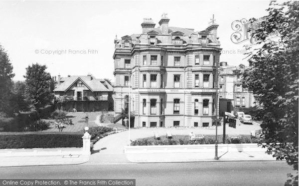 Photo of Folkestone, The Garden House Hotel c.1955