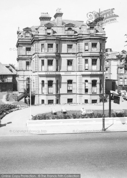 Photo of Folkestone, The Garden House Hotel c.1955