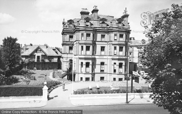 Photo of Folkestone, The Garden House Hotel c.1955