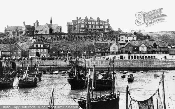 Photo of Folkestone, The Harbour 1948