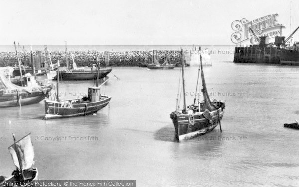 Photo of Folkestone, The Harbour c.1950