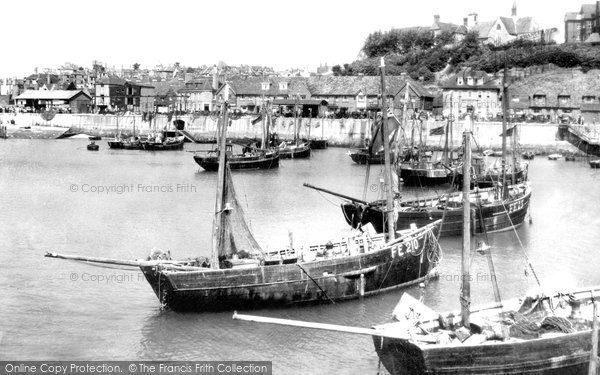 Photo of Folkestone, The Harbour c.1955