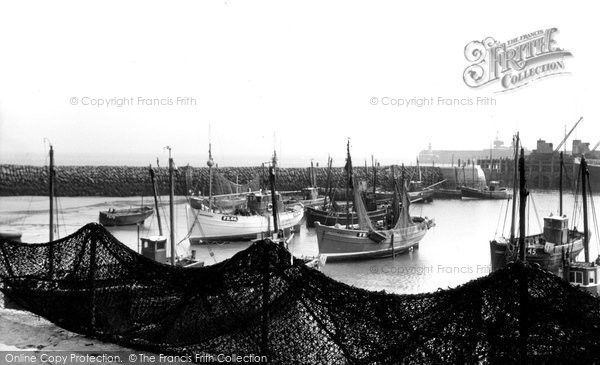 Photo of Folkestone, The Harbour c.1960
