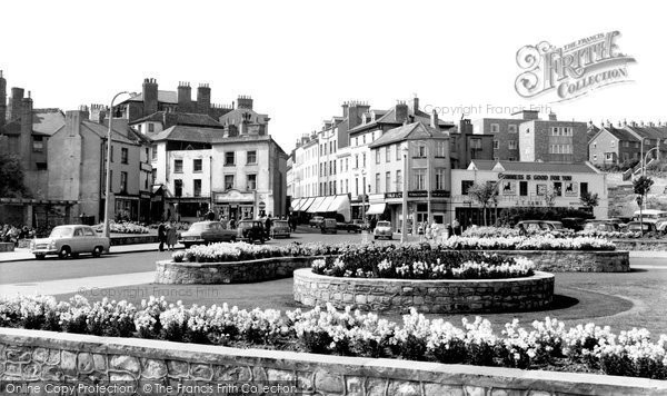 Photo of Folkestone, The Harbour Gardens c.1960