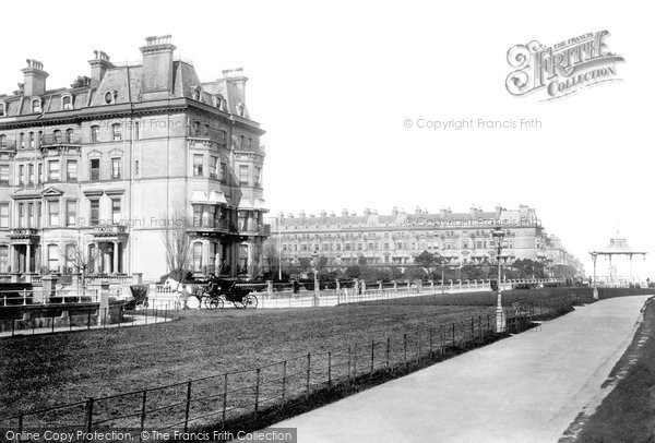 Photo of Folkestone, The Leas 1898