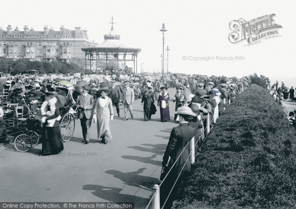Photo of Folkestone, The Leas 1912