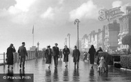 The Leas After The Storm c.1940, Folkestone