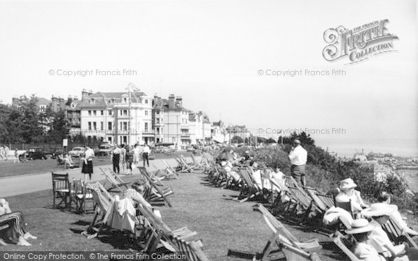 Photo of Folkestone, The Leas c.1965