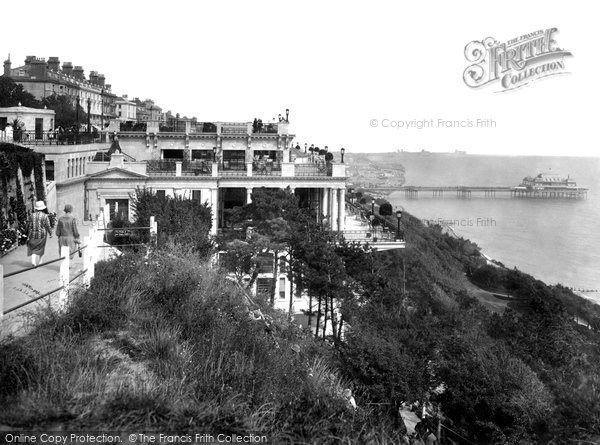 Photo of Folkestone, The Leas, Cliff Hall 1927