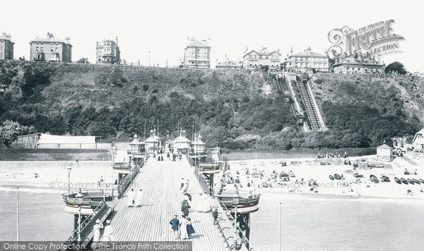 Photo of Folkestone, The Leas From The Pier 1901