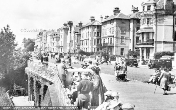 Photo of Folkestone, The Promenade c.1950