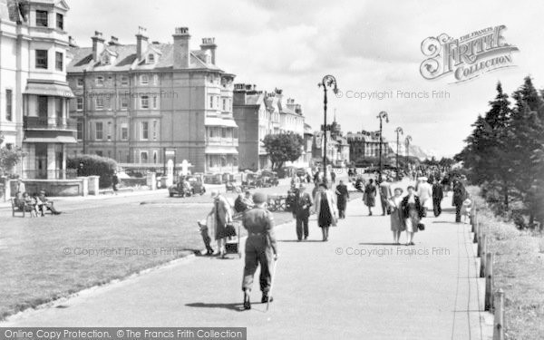 Photo of Folkestone, The Promenade c.1950