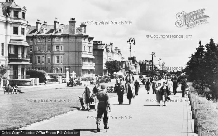 Photo of Folkestone, The Promenade c.1950