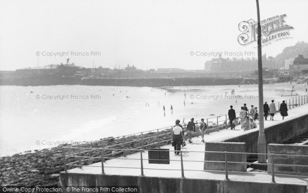 Photo of Folkestone, The Promenade, East Bay c.1960